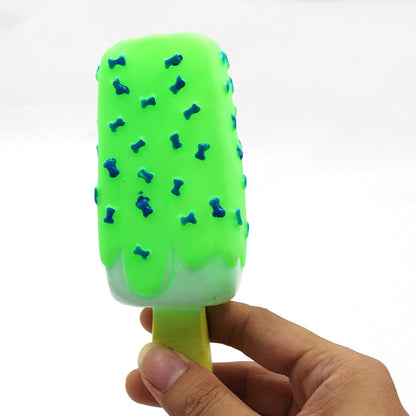 Vinyl Popsicle & Ice Cream Sound Toys for Dogs - Realistic Simulation - Premium 0 from Pawsnplayboutique Dba My Needy Pets - Just $3.47! Shop now at My Needy Pets