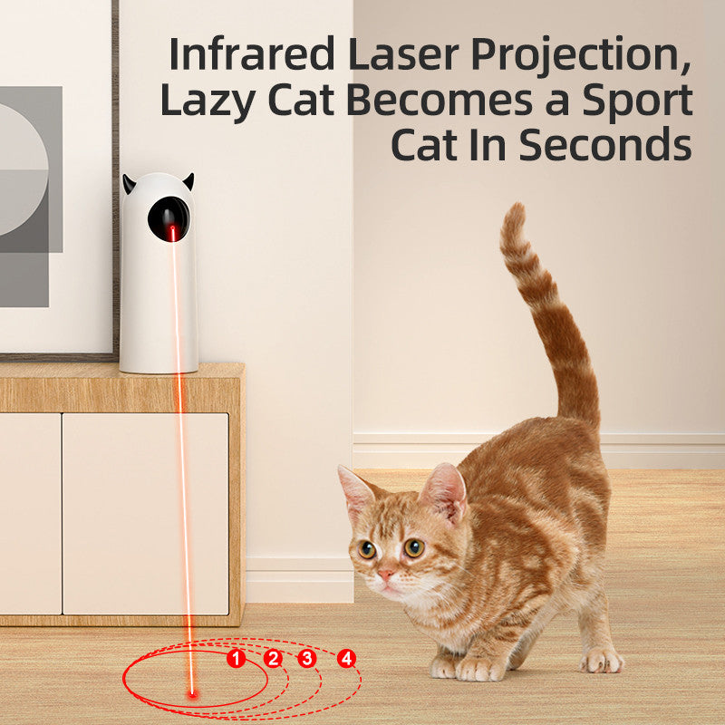 Electric Automatic Infrared Cat Teaser Toys - Premium 0 from Pawsnplayboutique Dba My Needy Pets - Just $31.73! Shop now at My Needy Pets