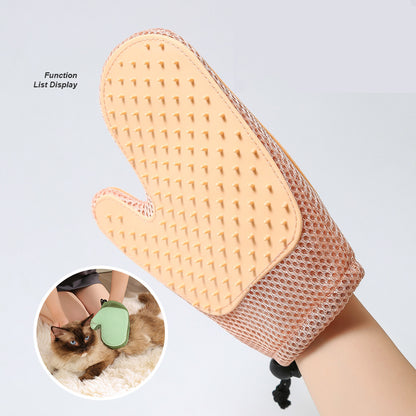 Comb 2-in-1 Floating Hair Removal Pet Gloves Pet Supplies Dog Cat Hair Remove - Premium 0 from My Needy Pets - Just $7.65! Shop now at My Needy Pets