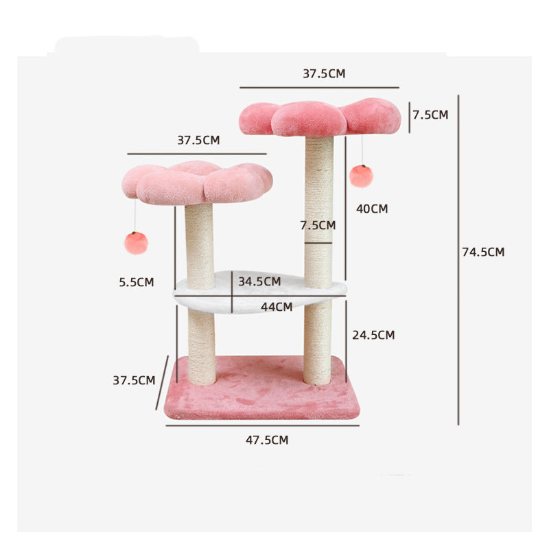 Household Fashion Jumping Platform Cat Toys - Premium 0 from Pawsnplayboutique Dba My Needy Pets - Just $244.65! Shop now at My Needy Pets