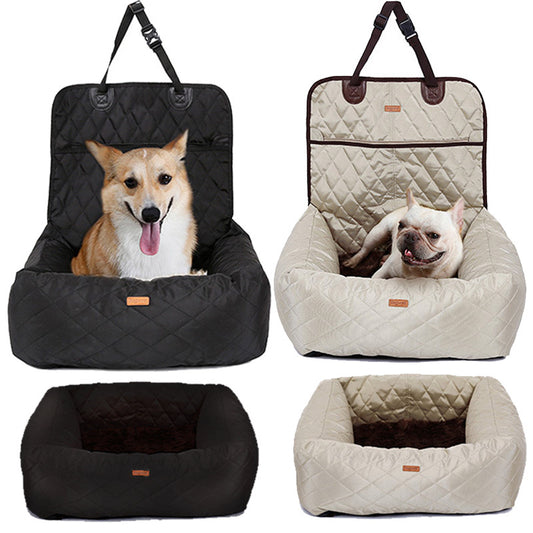 2 In 1 Pet Dog Carrier Folding Car Seat Pad Thickened Multi-purpose Pet Bed Dog Car Mattress Pets Supplies - Premium 0 from My Needy Pets - Just $79! Shop now at My Needy Pets