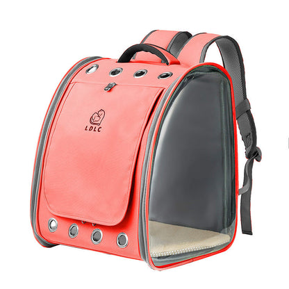 Pet Backpack Full Transparent PVC Pet Backpack - Premium 0 from My Needy Pets - Just $49.79! Shop now at My Needy Pets