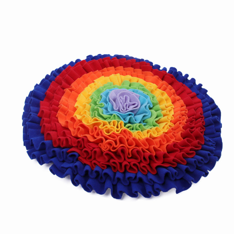 Pet Dog Snuffle Mat Nose Smell Training Sniffing Pad Dog Puzzle Toy Slow Feeding Bowl Food Dispenser Carpet Washable Dog Toys - Premium 0 from Pawsnplayboutique Dba My Needy Pets - Just $20.03! Shop now at My Needy Pets