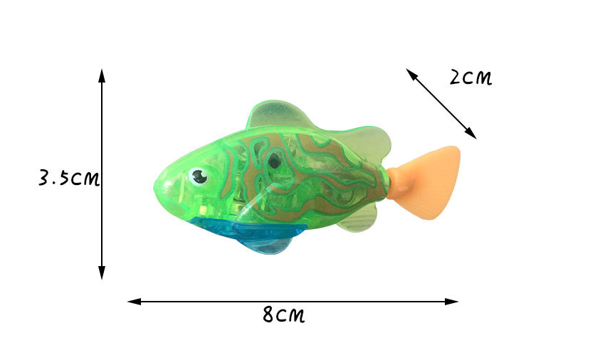 Pet Fish Electronic Cat Toys With Grass LED Light Toys - Premium 0 from My Needy Pets - Just $1.51! Shop now at My Needy Pets