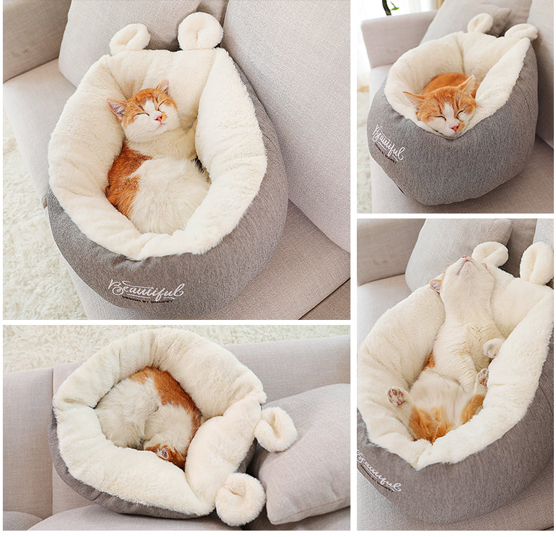 Pet Dog Bed Warming Soft Sleeping Bag Cushion Puppy Kennel - Premium 0 from My Needy Pets - Just $69! Shop now at My Needy Pets