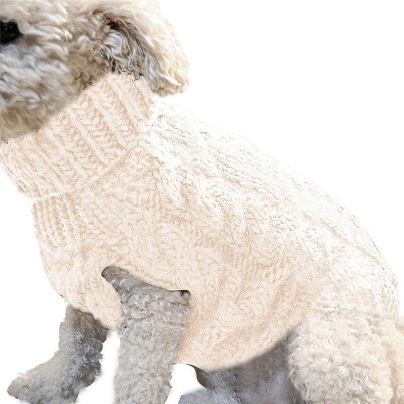 New Pet Sweater Dog Clothes Pet Supplier Winter Warm Clothing - Premium 0 from My Needy Pets - Just $9.98! Shop now at My Needy Pets