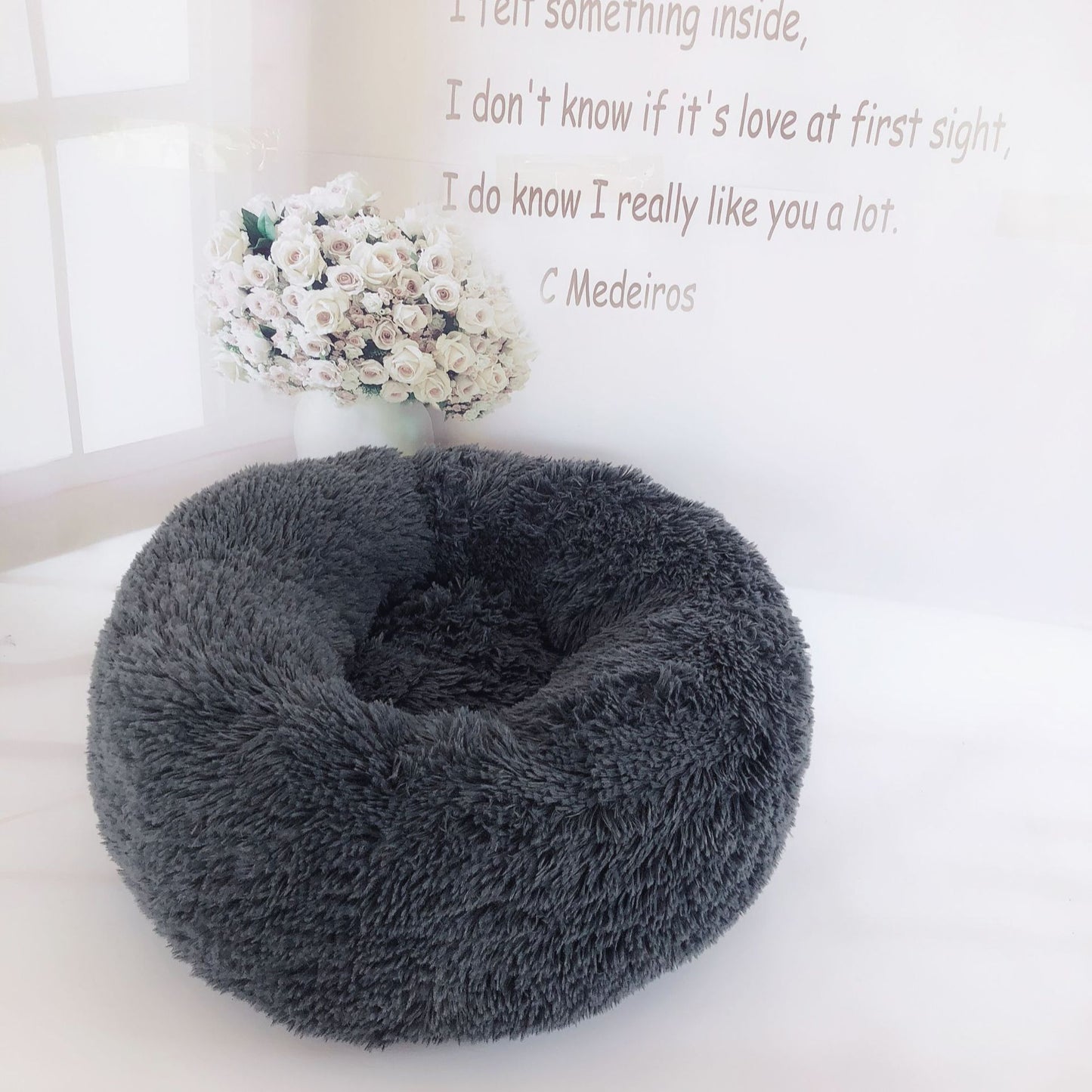 Plush pet nest - Premium 0 from My Store - Just $12.36! Shop now at My Needy Pets