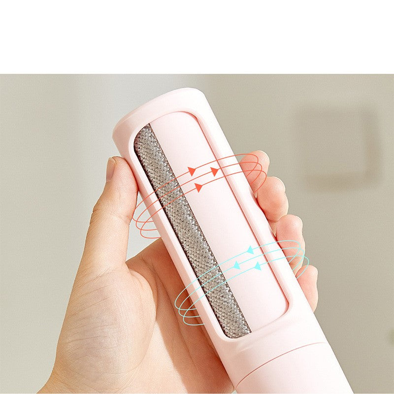 2-1 Reusable Pet Hair Remover Brush Lint Roller Portable Effective Self Cleaning Tool for Cat Dog Fur Hair Dust Removal Brush - Premium 0 from My Needy Pets - Just $12.99! Shop now at My Needy Pets