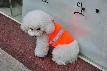 Summer Pet Clothing Dog Reflective Clothing Work Dog Safety Clothing - Premium 0 from My Store - Just $11.99! Shop now at My Needy Pets