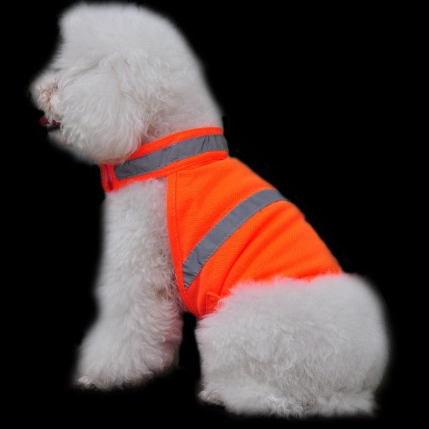 Summer Pet Clothing Dog Reflective Clothing Work Dog Safety Clothing - Premium 0 from My Store - Just $11.99! Shop now at My Needy Pets