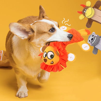 Noise-Making Plush Dog Toys for Biting - Premium 0 from Pawsnplayboutique Dba My Needy Pets - Just $5.79! Shop now at My Needy Pets