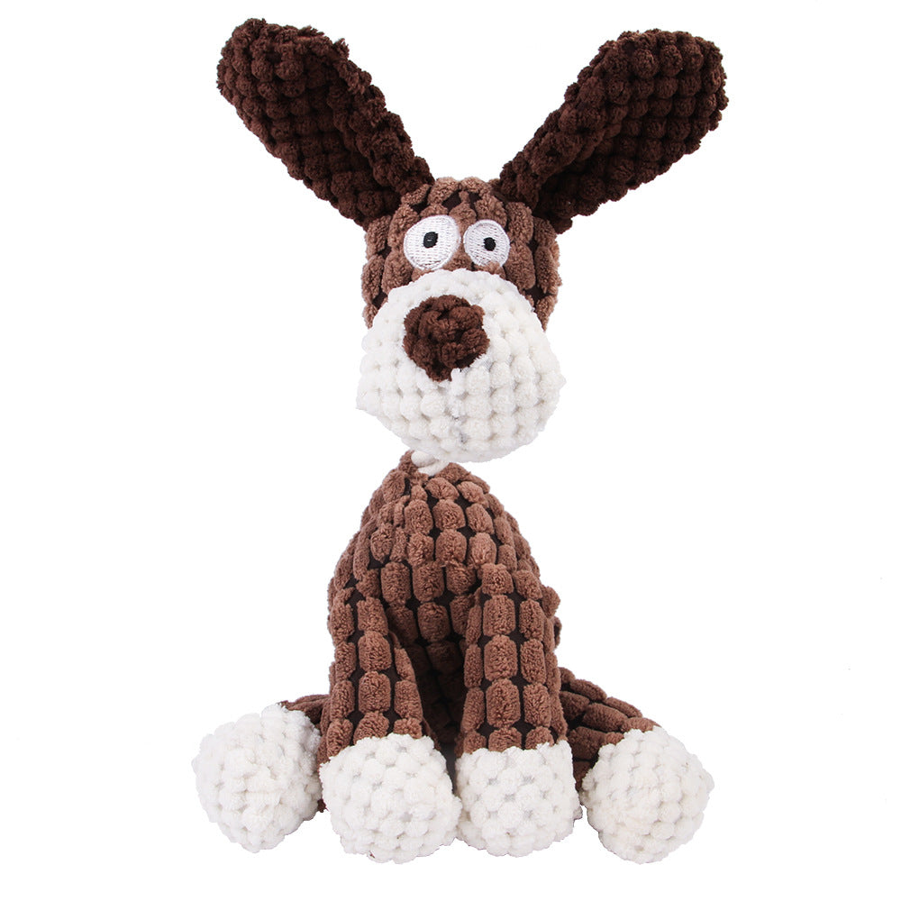 Dog Toy Plush Donkey Chewing Toy - Premium 0 from My Needy Pets - Just $4.79! Shop now at My Needy Pets