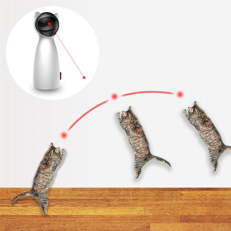 Automatic Cat Toys Interactive Smart Teasing Pet LED Laser Funny - Premium 0 from Pawsnplayboutique Dba My Needy Pets - Just $53.96! Shop now at My Needy Pets