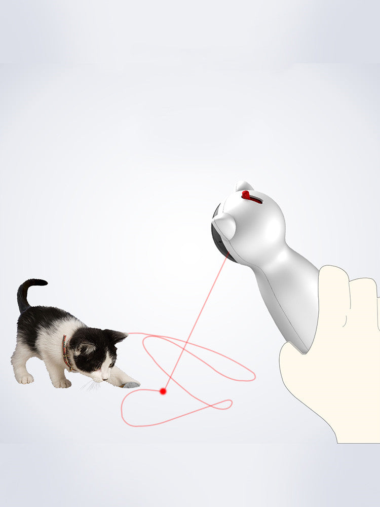 Automatic Cat Toys Interactive Smart Teasing Pet LED Laser Funny - Premium 0 from Pawsnplayboutique Dba My Needy Pets - Just $53.96! Shop now at My Needy Pets