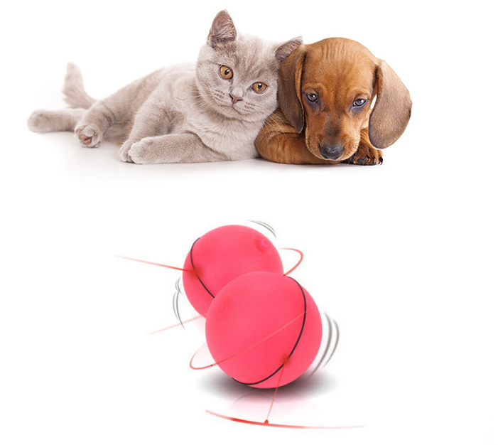 LED Laser Electronic Rolling Pet Funny Cat Toy Ball - Premium 0 from My Needy Pets - Just $18.99! Shop now at My Needy Pets