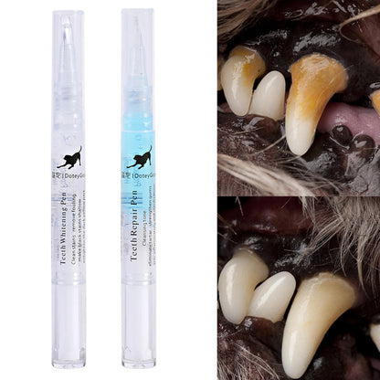 Pet Teeth Repairing Kit For Dog Cat Teeth Cleaning Pen Kit - Premium 0 from My Needy Pets - Just $6.97! Shop now at My Needy Pets