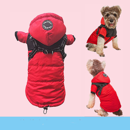 Pet Coat Waterproof Warm Pet Dog Clothes Pet Shell Jacket - Premium 0 from My Needy Pets - Just $13.79! Shop now at My Needy Pets