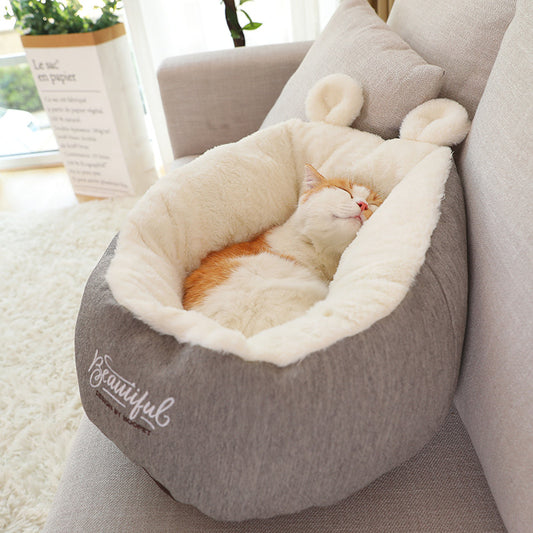 Pet Dog Bed Warming Soft Sleeping Bag Cushion Puppy Kennel - Premium 0 from My Needy Pets - Just $69! Shop now at My Needy Pets