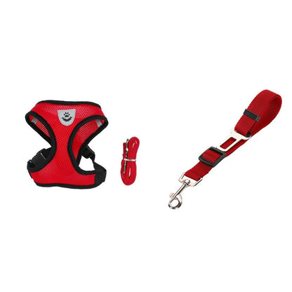 Pet Car Seat Belt Pet Leash - Premium 0 from My Needy Pets - Just $12.95! Shop now at My Needy Pets