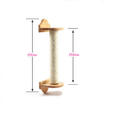 53cm Cat Scratch Column Cat Climbing Frame Pet Toys - Premium 0 from Pawsnplayboutique Dba My Needy Pets - Just $24.65! Shop now at My Needy Pets