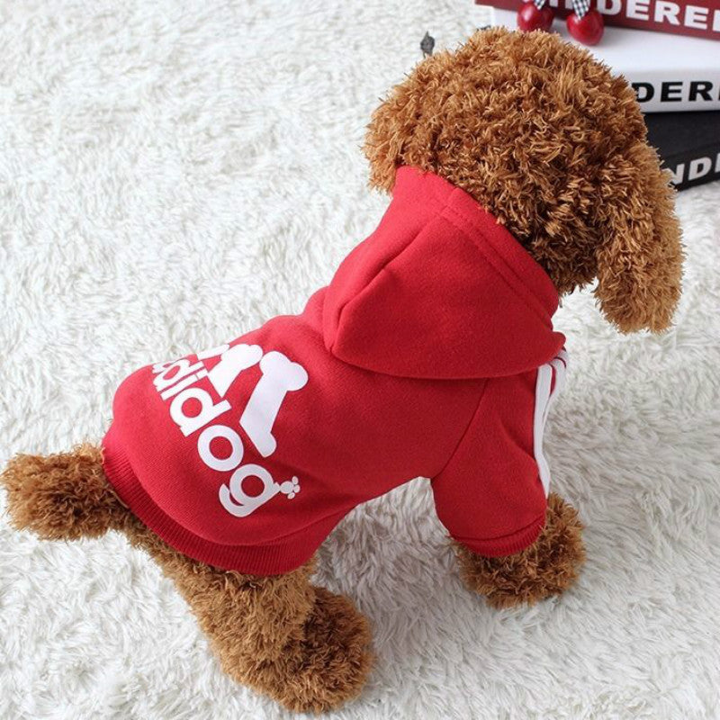 Two Legged Cotton Warm Dog Hoodie - Premium 0 from My Store - Just $12.99! Shop now at My Needy Pets