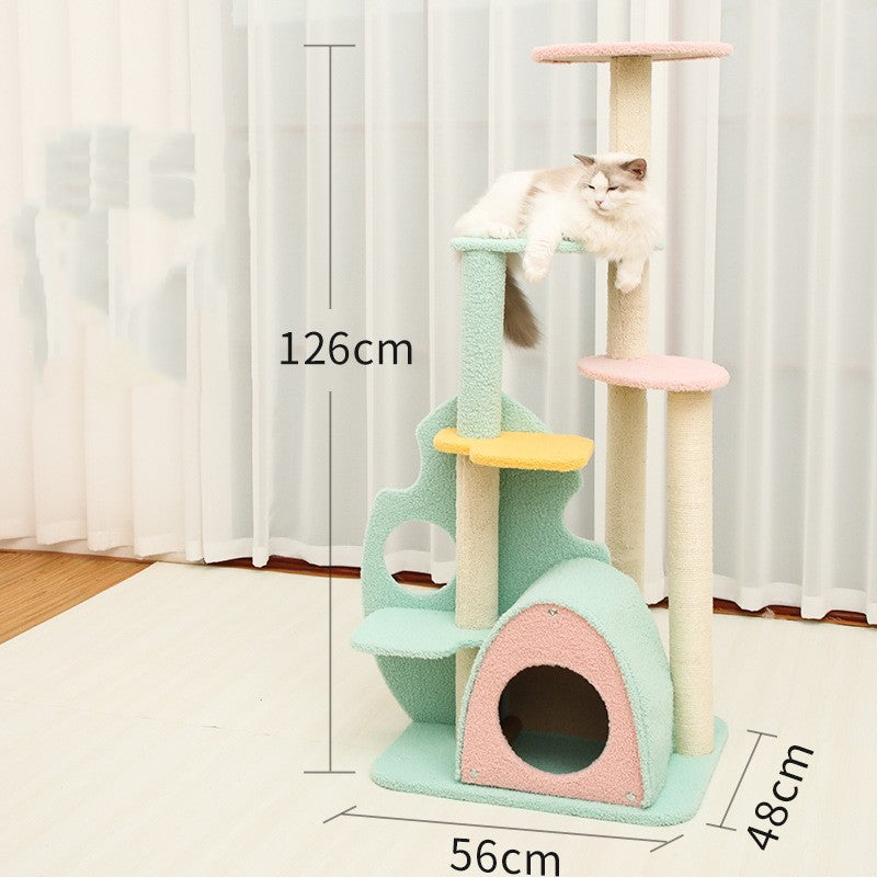 Large Cat Scratching Post Cat Life Supplies Toys - Premium 0 from Pawsnplayboutique Dba My Needy Pets - Just $179! Shop now at My Needy Pets