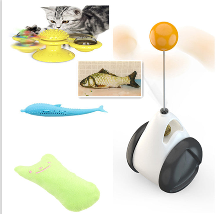 Without Cat Nip Version - Electric Jumping Fish Simulation Electric Fish Toy - Premium 0 from My Store - Just $3.99! Shop now at My Needy Pets