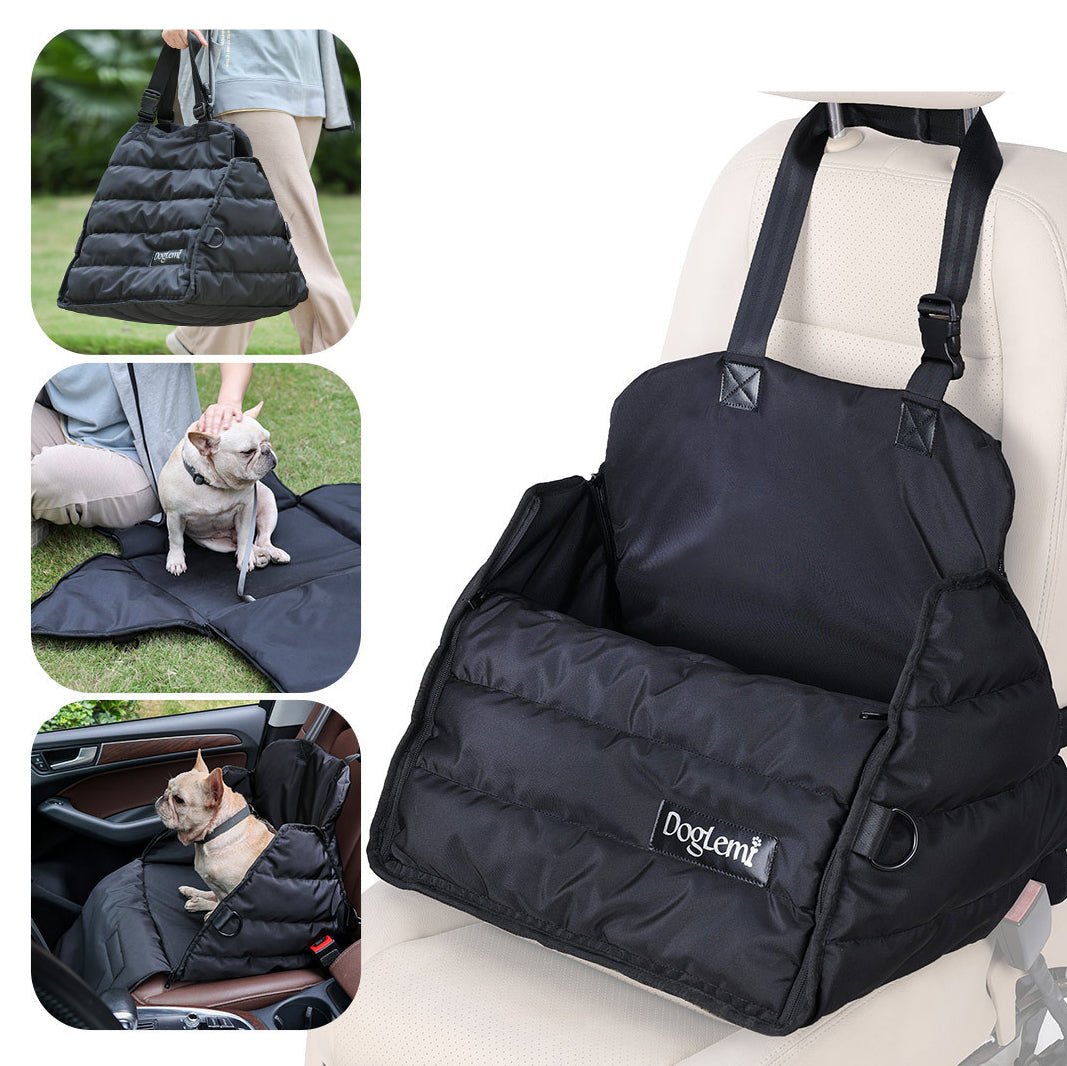 Pet Car Bag Car Front And Rear Seat Dog Car Pad Multi-functional Anti Splash Autumn And Winter Pet Bag - Premium 0 from My Needy Pets - Just $59.79! Shop now at My Needy Pets