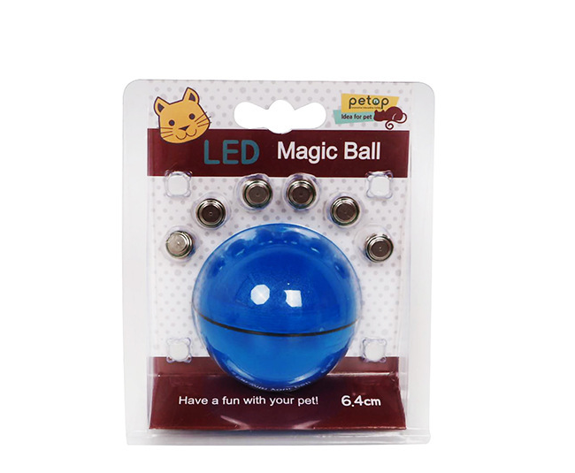 LED Laser Electronic Rolling Pet Funny Cat Toy Ball - Premium 0 from My Needy Pets - Just $18.99! Shop now at My Needy Pets