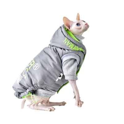 Hairless Cat Clothing With Winter Coat - Premium 0 from My Store - Just $179! Shop now at My Needy Pets