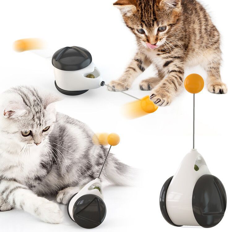 Electric Automatic Lifting Motion Cat Toy Interactive Puzzle Smart Pet Cat Teaser Ball Pet Supply Lifting Toys - Premium 0 from My Needy Pets - Just $15.99! Shop now at My Needy Pets