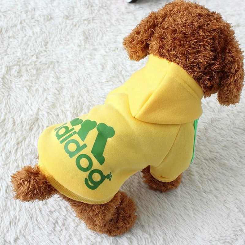 Two Legged Cotton Warm Dog Hoodie - Premium 0 from My Store - Just $12.99! Shop now at My Needy Pets