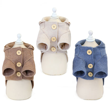 Pet woolen coat - Premium 0 from My Needy Pets - Just $5.30! Shop now at My Needy Pets