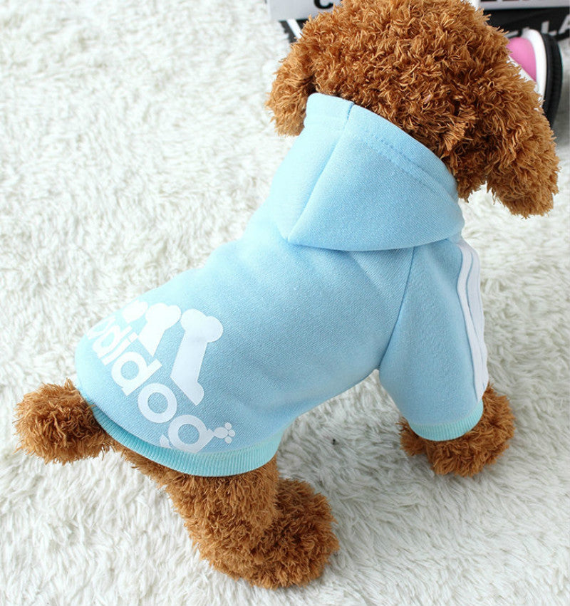 Two Legged Cotton Warm Dog Hoodie - Premium 0 from My Store - Just $12.99! Shop now at My Needy Pets