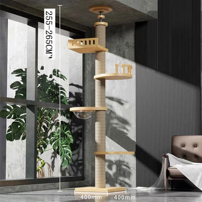 Tongtian Column Climbing Frame Cat Toys - Premium 0 from Pawsnplayboutique Dba My Needy Pets - Just $126.46! Shop now at My Needy Pets