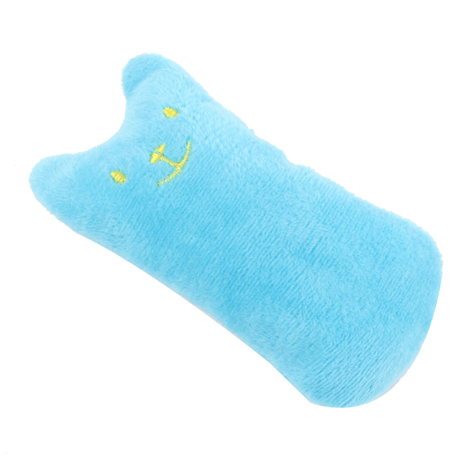 Catnip Cat Toys Pillow Interactive Cat Toy Catnip Pet Supplies Pillow Thumb Plush Teeth Grinding Bite Mint Cat Accessories - Premium 0 from My Needy Pets - Just $11.65! Shop now at My Needy Pets