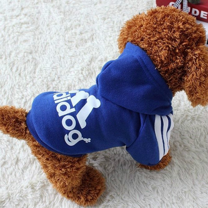 Two Legged Cotton Warm Dog Hoodie - Premium 0 from My Store - Just $12.99! Shop now at My Needy Pets