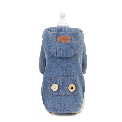 Pet woolen coat - Premium 0 from My Needy Pets - Just $5.30! Shop now at My Needy Pets