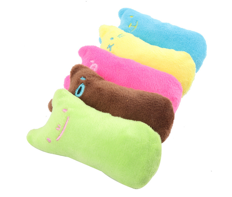 Catnip Cat Toys Pillow Interactive Cat Toy Catnip Pet Supplies Pillow Thumb Plush Teeth Grinding Bite Mint Cat Accessories - Premium 0 from My Needy Pets - Just $11.65! Shop now at My Needy Pets