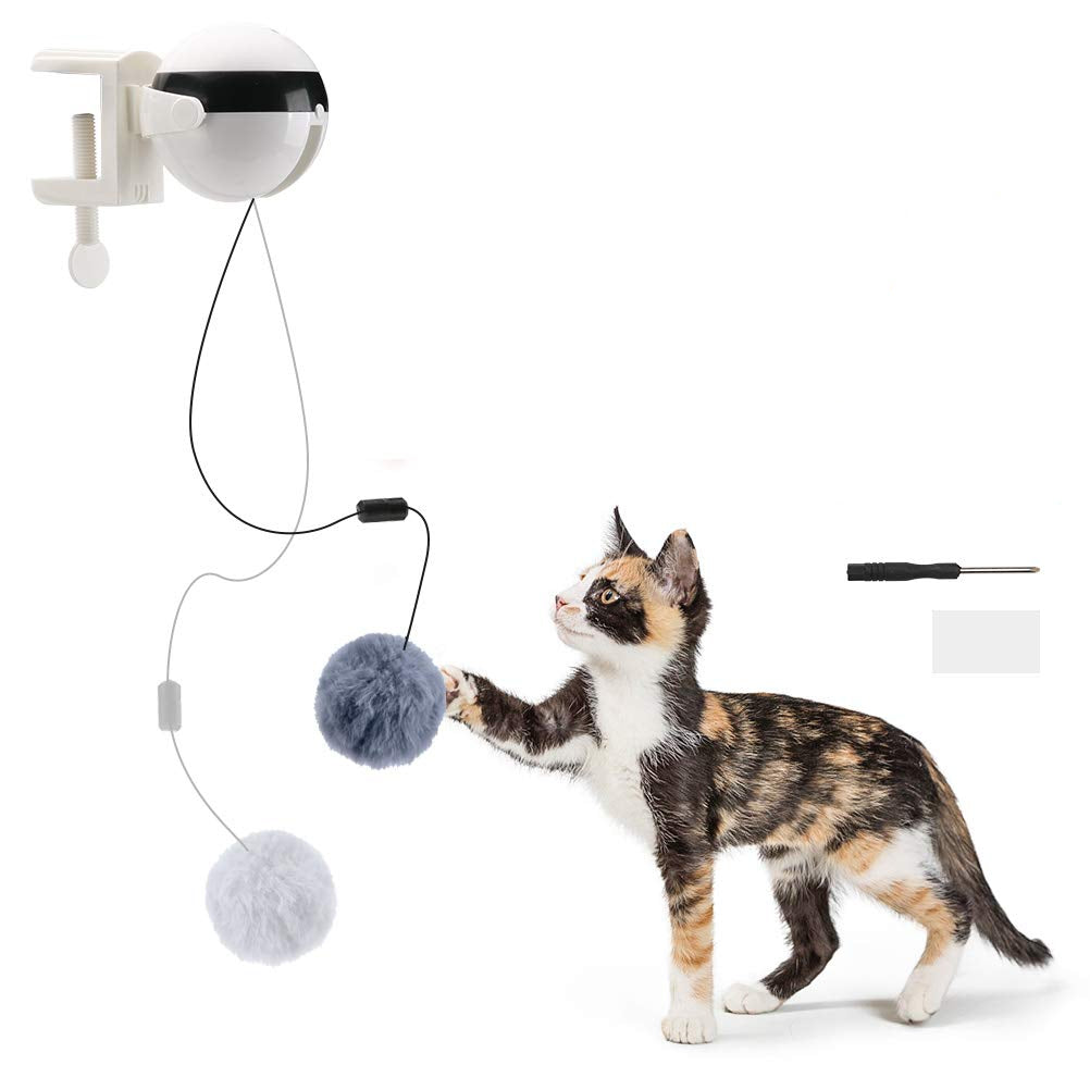 Electric Automatic Lifting Motion Cat Toy Interactive Puzzle Smart Pet Cat Teaser Ball Pet Supply Lifting Toys - Premium 0 from My Needy Pets - Just $15.99! Shop now at My Needy Pets