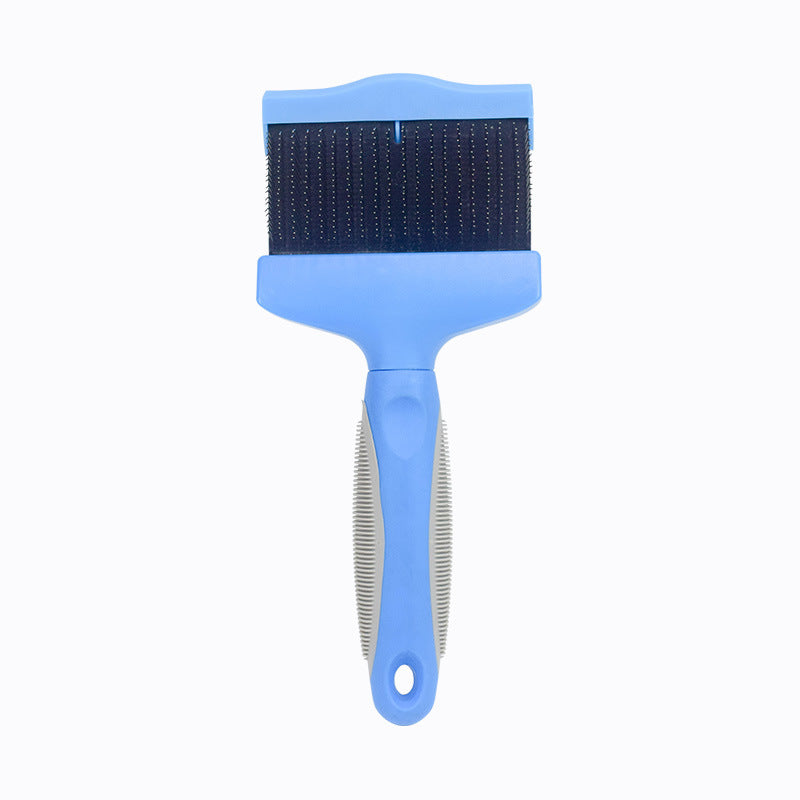 Pet Self Cleaning Hair Brush Cleaning Pets Supplies Cat Double Sided Soft Comb - Premium 0 from My Needy Pets - Just $8.65! Shop now at My Needy Pets