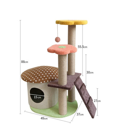 High-grade Multi-layer Large Cat Climbing Frame Pet Litter Tree Toys - Premium 0 from Pawsnplayboutique Dba My Needy Pets - Just $124.36! Shop now at My Needy Pets