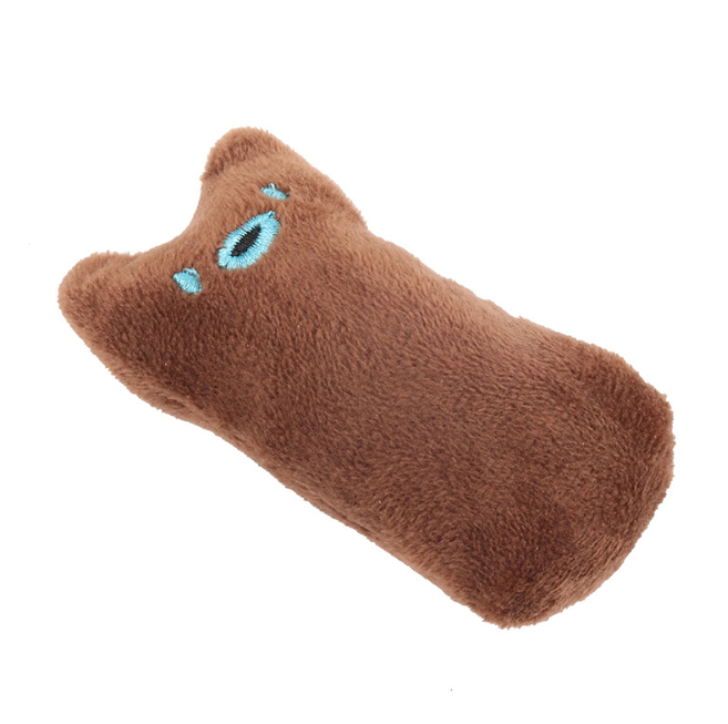 Catnip Cat Toys Pillow Interactive Cat Toy Catnip Pet Supplies Pillow Thumb Plush Teeth Grinding Bite Mint Cat Accessories - Premium 0 from My Needy Pets - Just $11.65! Shop now at My Needy Pets