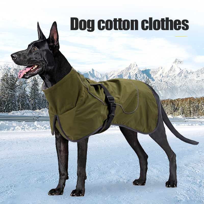 Medium And Large Dogs Handsome Winter Warm Clothing Snowproof Pet Supplies - Premium 0 from My Needy Pets - Just $19.95! Shop now at My Needy Pets