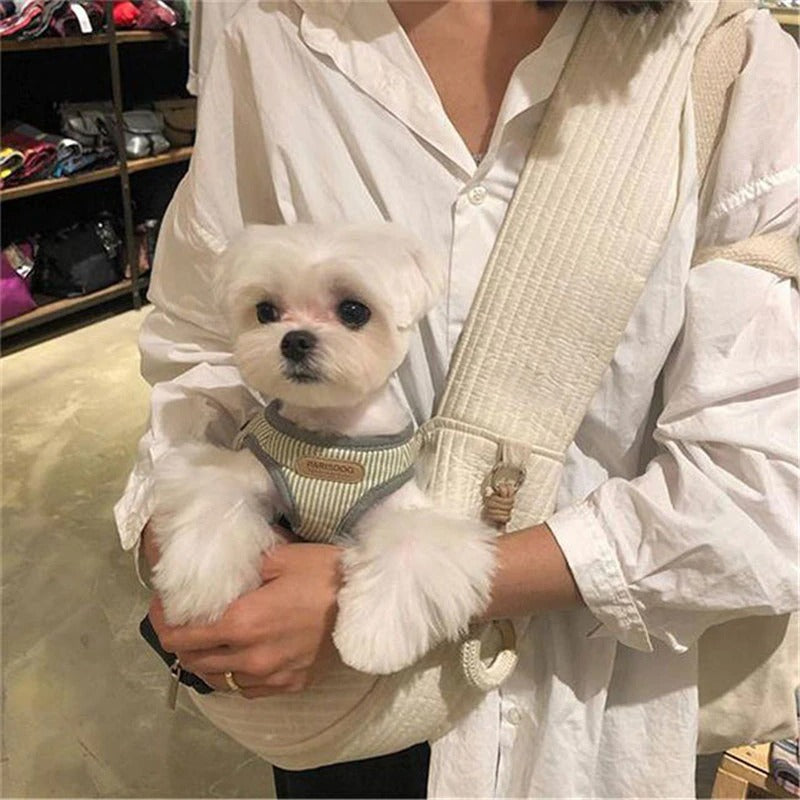 Puppy Kitten Carrier Outdoor Travel Handbag Dog Carriers For Small Dogs, Puppy Dog Carrier For Small Dogs With Multiple Pockets, Breathable Mesh And Soft Cushion, Small Dog Travel Tote Bag For Hiking - Premium 5 from My Needy Pets - Just $23.36! Shop now at My Needy Pets