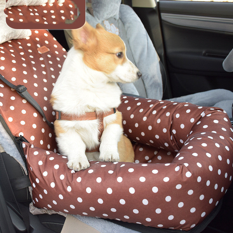 Car Kennel Pet Travel Car Seat Small And Medium-sized Dog Kennel Cushion Pets Supplies - Premium 0 from My Needy Pets - Just $49.79! Shop now at My Needy Pets