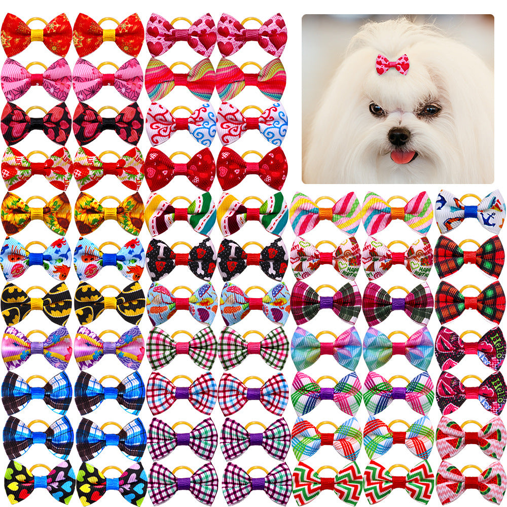 Pet Head Plaid Bow Accessories - Premium 0 from My Needy Pets - Just $0.24! Shop now at My Needy Pets