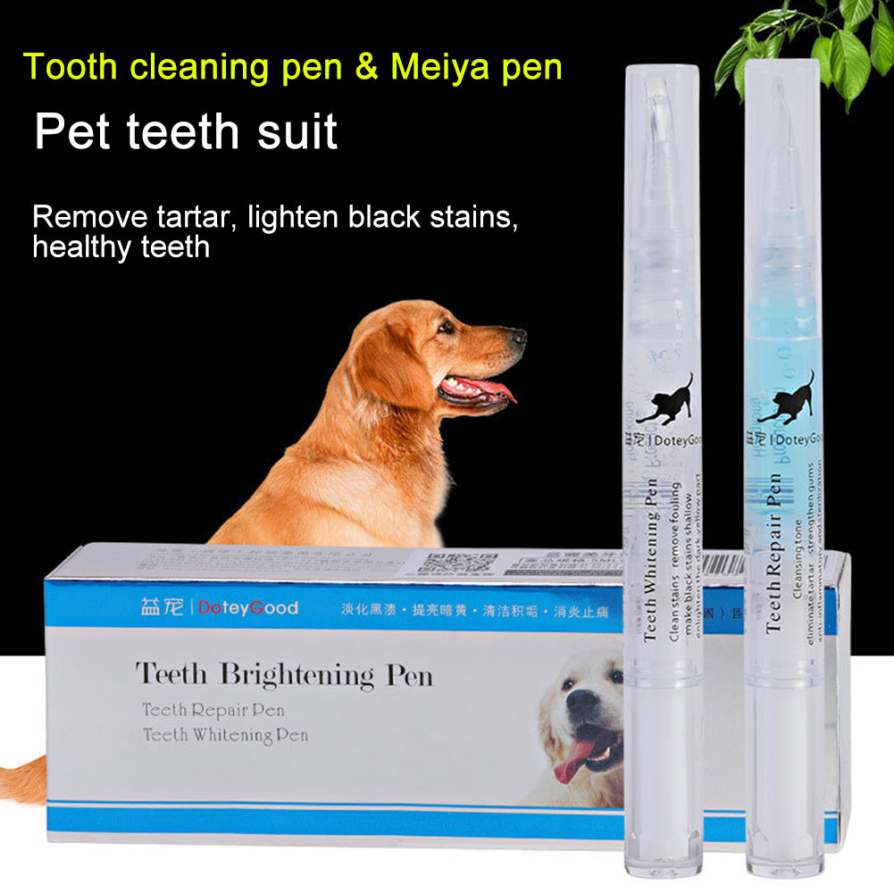 Pet Teeth Repairing Kit For Dog Cat Teeth Cleaning Pen Kit - Premium 0 from My Needy Pets - Just $6.97! Shop now at My Needy Pets