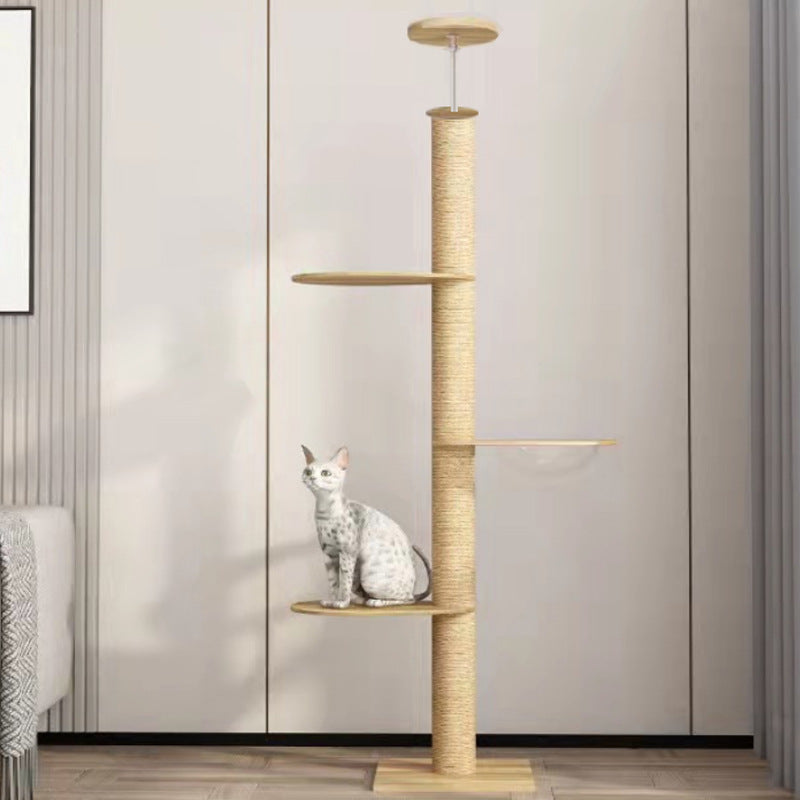 Tongtian Column Climbing Frame Cat Toys - Premium 0 from Pawsnplayboutique Dba My Needy Pets - Just $126.46! Shop now at My Needy Pets