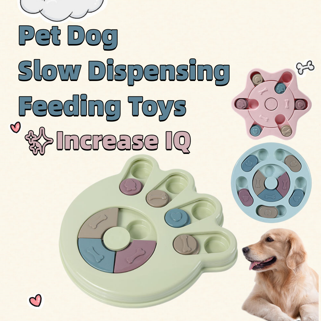 Dog Puzzle Toys Increase IQ Interactive Slow Dispensing Feeding Dog Training Games Feeder For Small Medium Dog Pet Training Toy - Premium 0 from Pawsnplayboutique Dba My Needy Pets - Just $22.54! Shop now at My Needy Pets